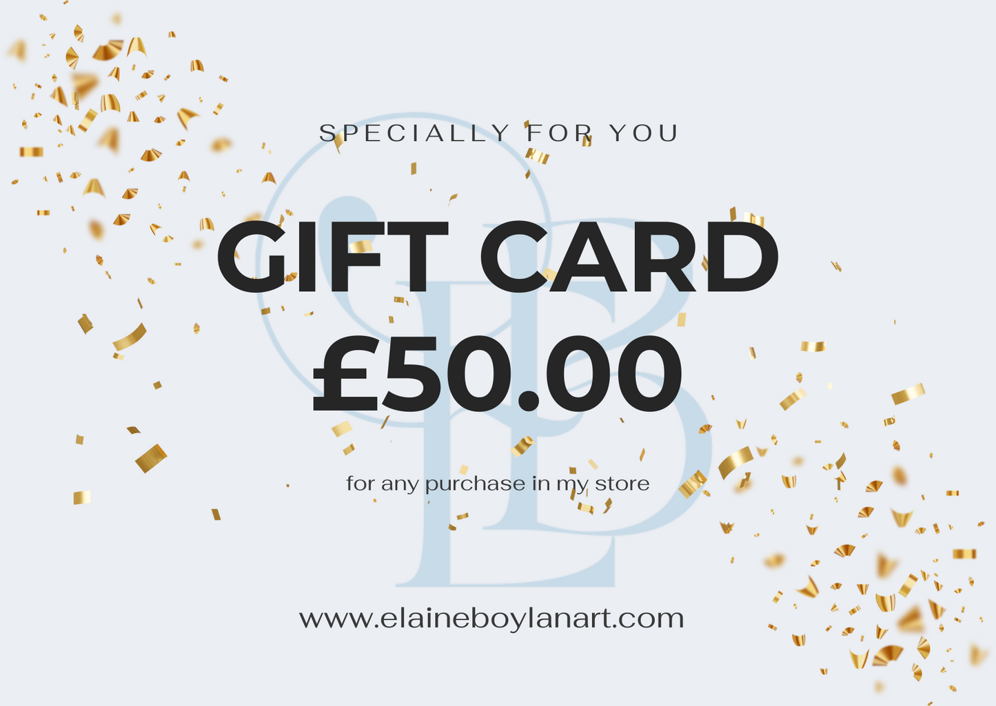 Elaine Boylan Art | Gift Cards