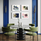 Floral Still Life Set | Four A3 Fine Art Prints | White Frame