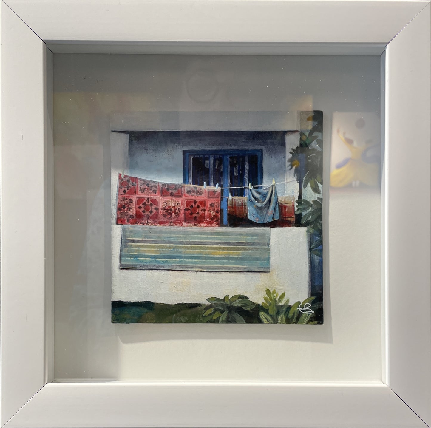 The Striped Rug | Bodrum Series | Mini Original Artwork