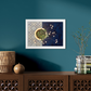 Into the Blue | Floral Still Life | Mixed Media Original Artwork