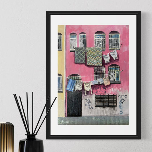Pink House, Balat | Istanbul Series | Limited Edition Fine Art Print