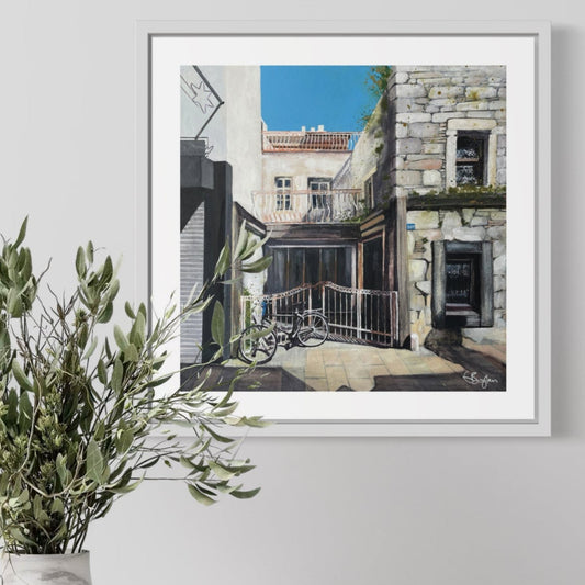 Silent House on Bar Street | Bodrum Series | Fine Art Print