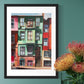 Patchwork Houses, Balat | Istanbul Series | Fine Art Print