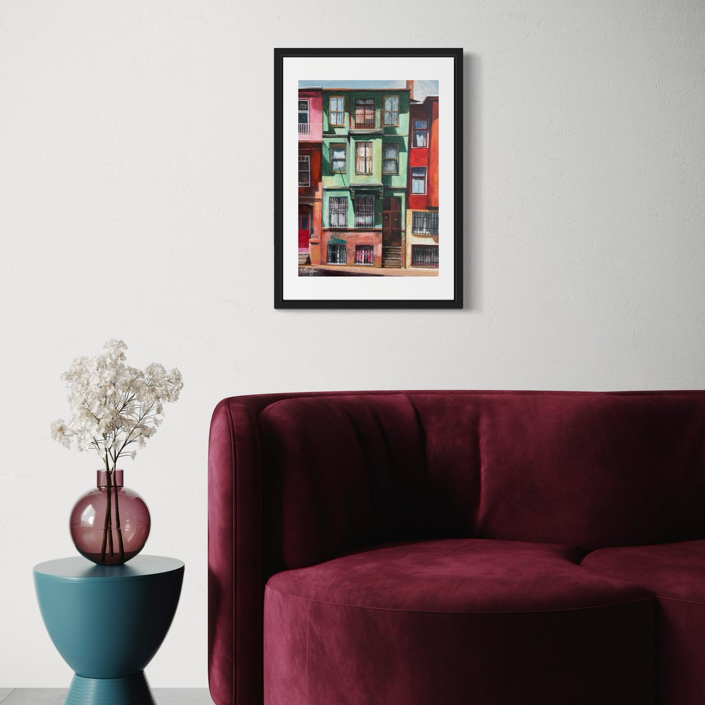 Patchwork Houses, Balat | Istanbul Series | Fine Art Print