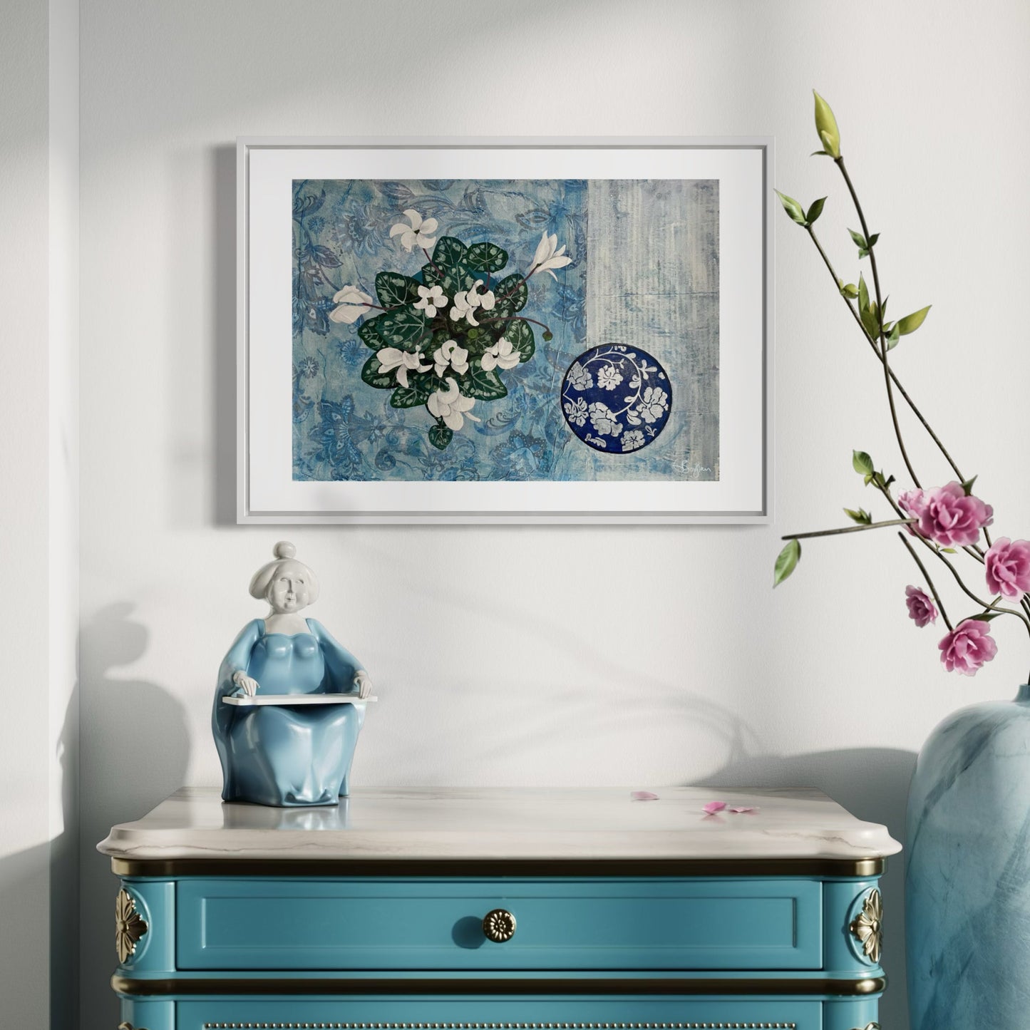 Winter Bloom | Floral Still Life | Fine Art Print