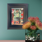 Patchwork Houses, Balat | Istanbul Series | Mixed Media Original Artwork