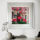 Window on the Street, Balat | Istanbul Series | Original Mixed Media Artwork