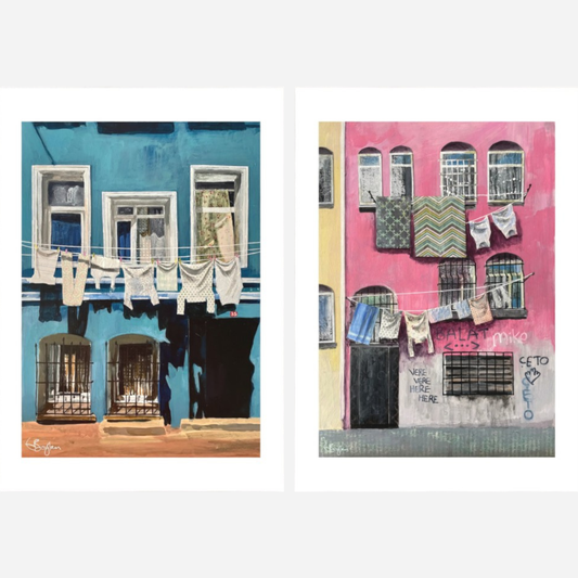 Balat Set | Two A3 Limited Edition Prints | Unframed