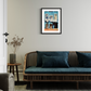 Turquoise House, Balat | Istanbul Series | Limited Edition Fine Art Print