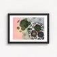Floral Still Life Set | Four A3 Fine Art Prints | Black Frame