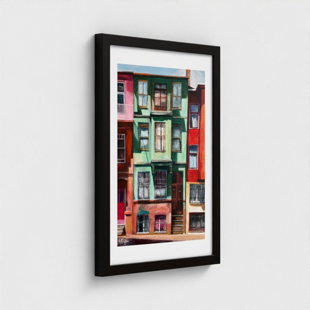 Patchwork Houses, Balat | Istanbul Series | Fine Art Print