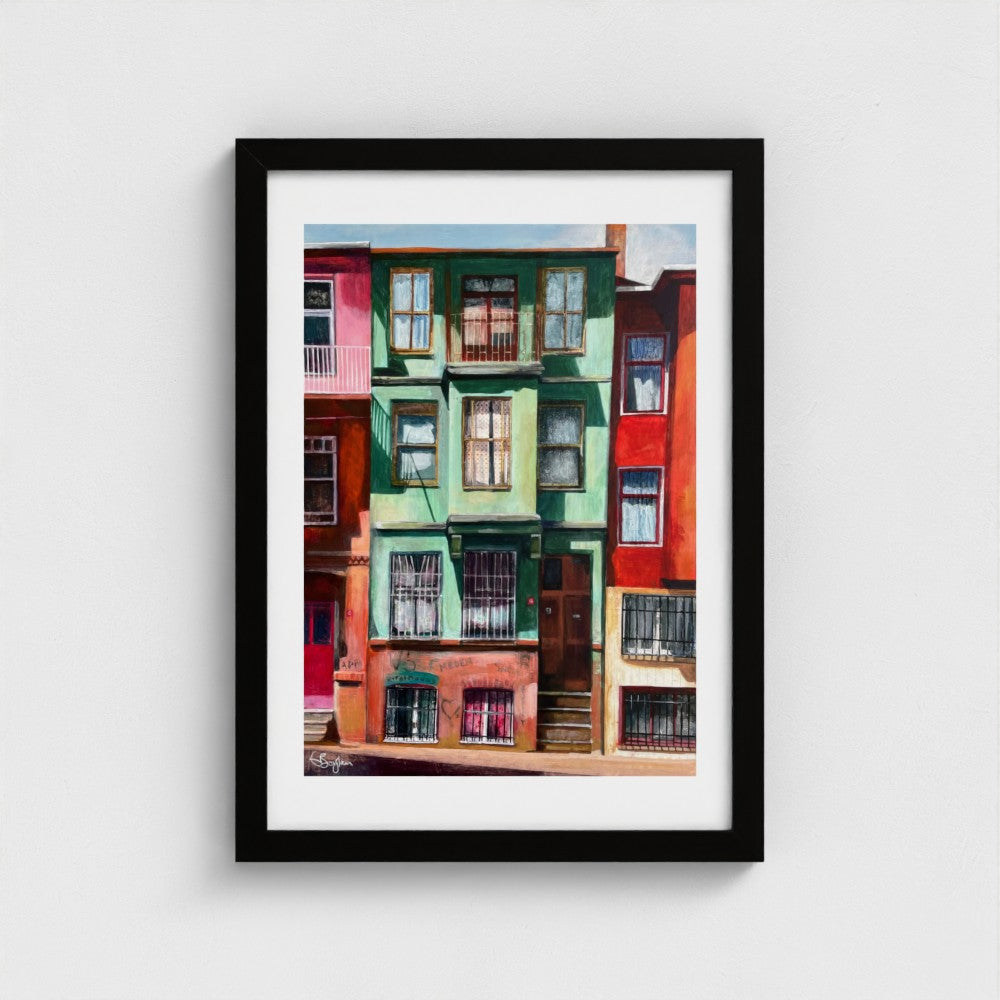 Patchwork Houses, Balat | Istanbul Series | Fine Art Print