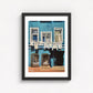 Balat Set | Two A3 Limited Edition Fine Art Prints | Black Frame