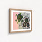 Floral Still Life Set | Four A3 Fine Art Prints | Natural Wood Frame