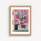 Balat Set | Two A3 Limited Edition Fine Art Prints | Natural Wood Frame