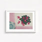 Floral Still Life Set | Four A3 Fine Art Prints | White Frame