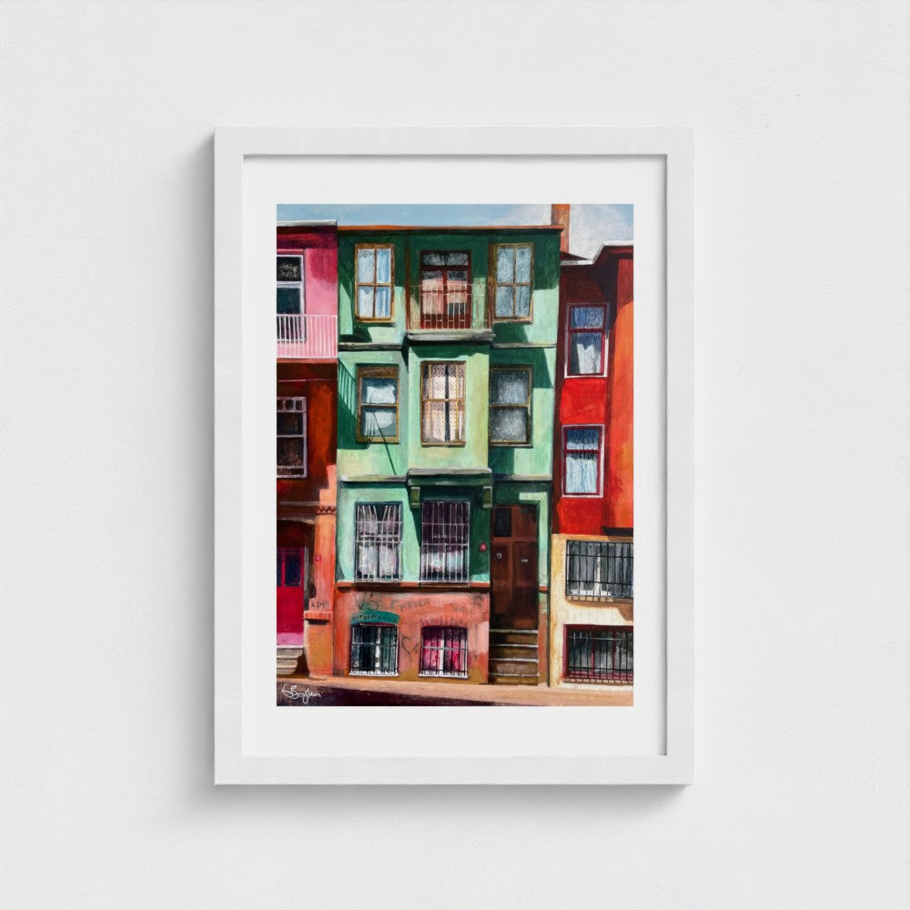 Patchwork Houses, Balat | Istanbul Series | Fine Art Print