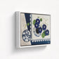 Blue Harmony | Floral Still Life | Canvas Print